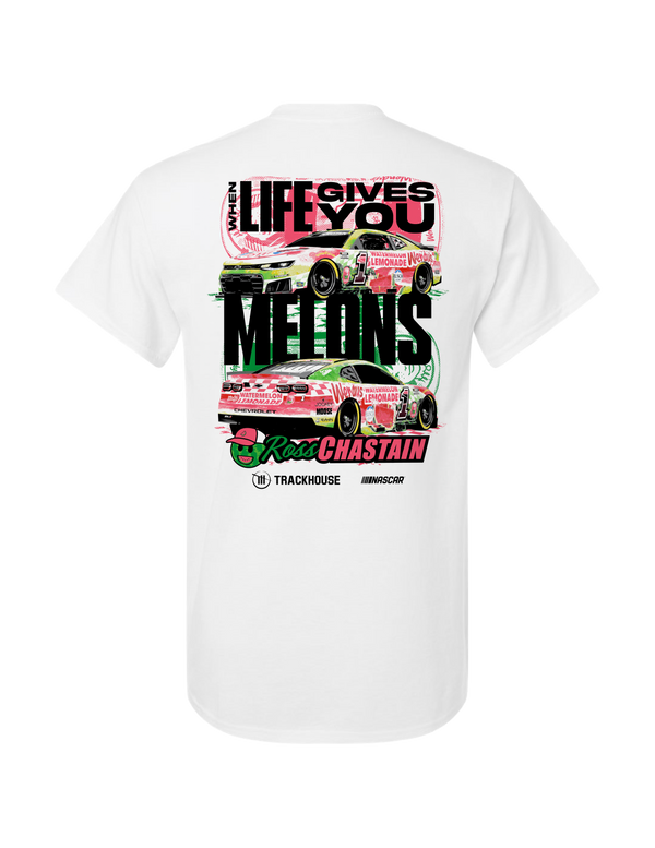 Ross Chastain #1 2026 Wendy's Watermelon Lemonade T-Shirt