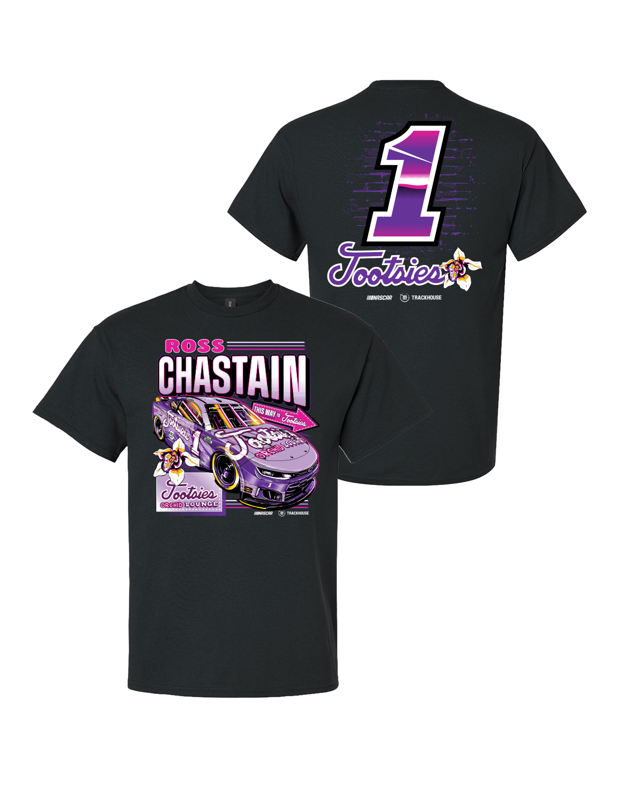 Ross Chastain #1 "This Way" Tootsie's T-Shirt