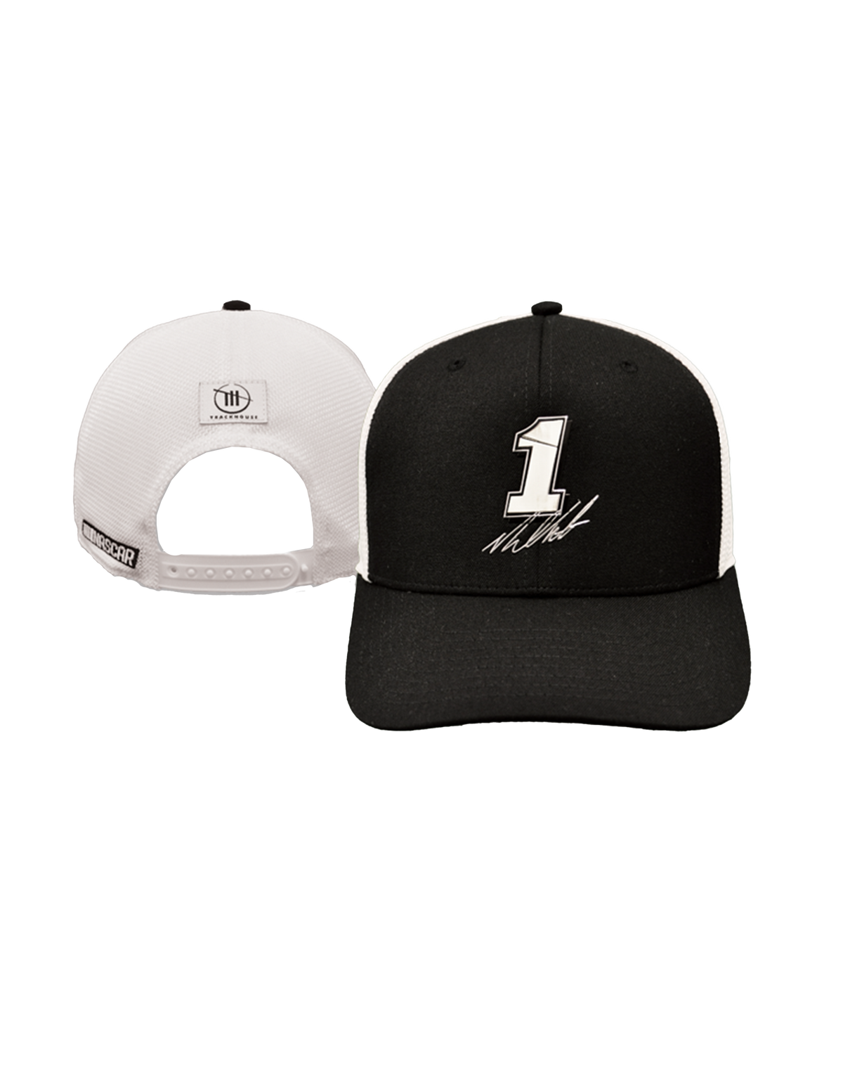 Ross Chastain Black Chrome 1 Mesh Hat