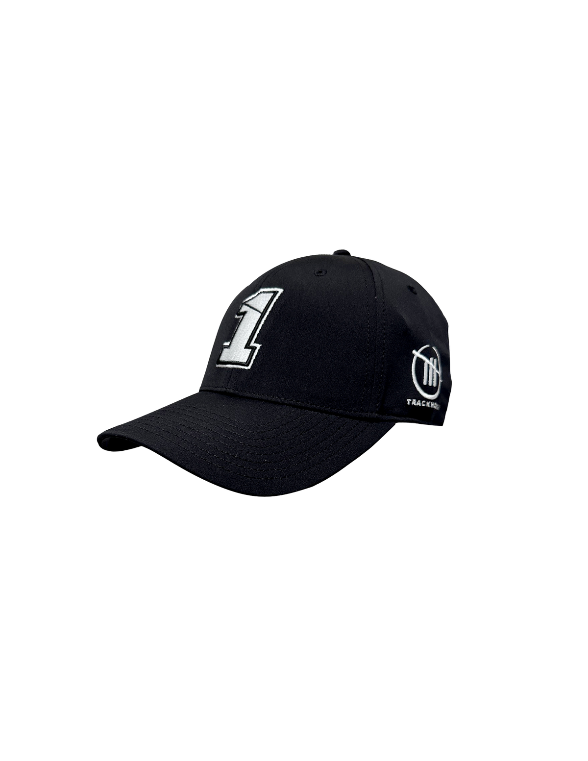 Chastain Black Performance Fabric Velcro Cap