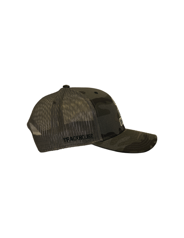 Ross Chastain #1 Black Camo Snapback Hat