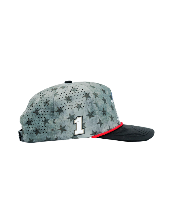 Ross Chastain #1 Jockey Folds of Honor ICON Snapback by LOCKED DOWN