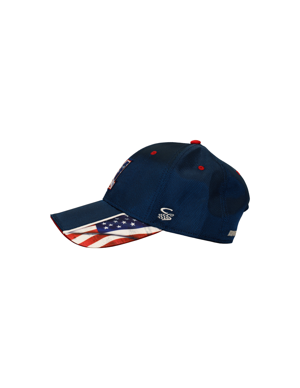 Ross Chastain #1 Americana Navy Snapback Hat