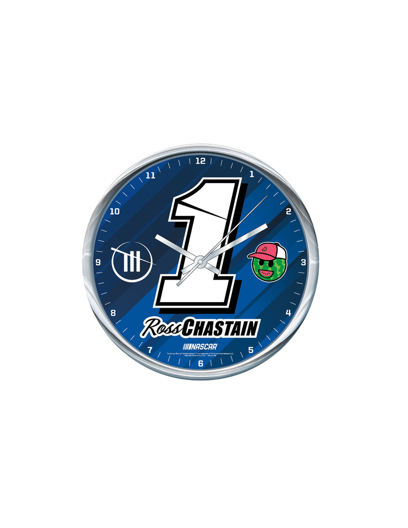 Horloge chromée Ross Chastain