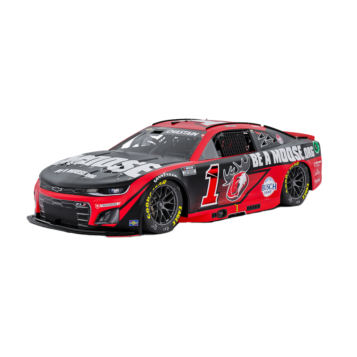 Ross Chastain #1 Moose Fraternity 1:24 Diecast *PREORDER*