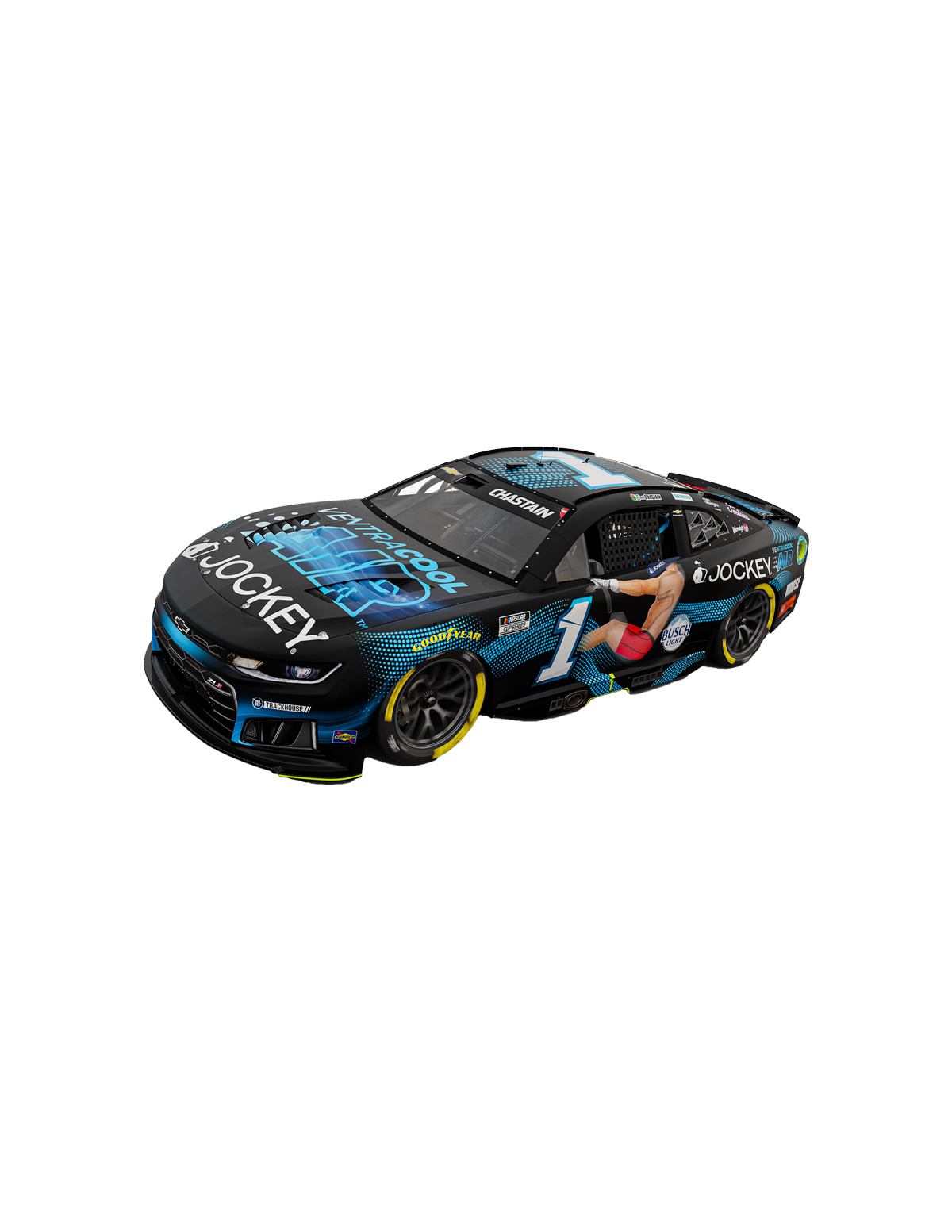 Ross Chastain #1 2026 Jockey VentraCool Air 1:24 Diecast *PREORDER*