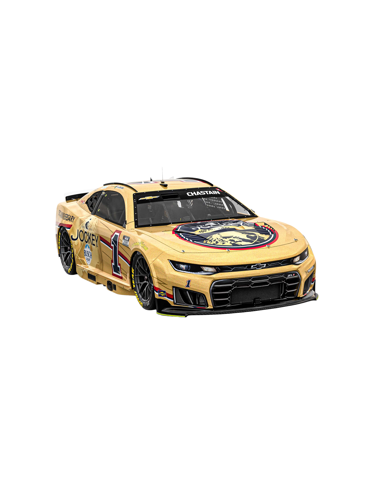 Ross Chastain #1 2026 Jockey 150th Anniversary 1:24 Diecast *PREORDER*