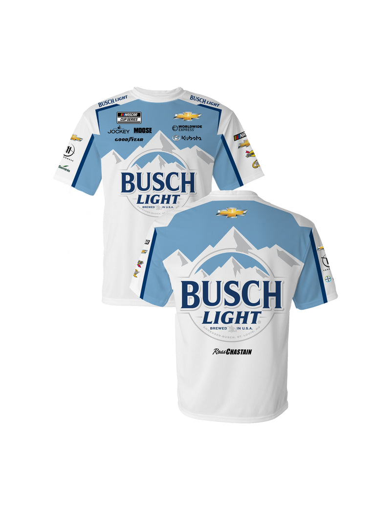 Ross Chastain Busch Light Sublimated Uniform T-Shirt