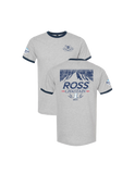 Chastain Busch T-shirt Ringer #1 gris clair