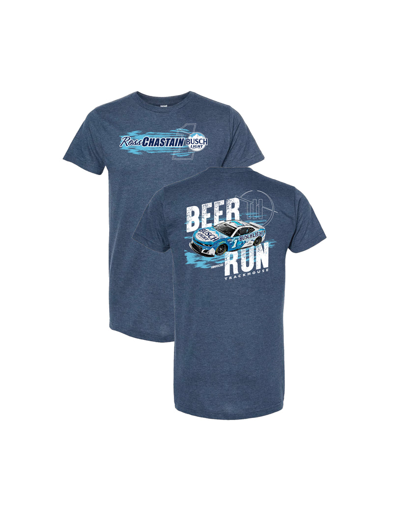 T-shirt Chastain Busch Light Beer Run