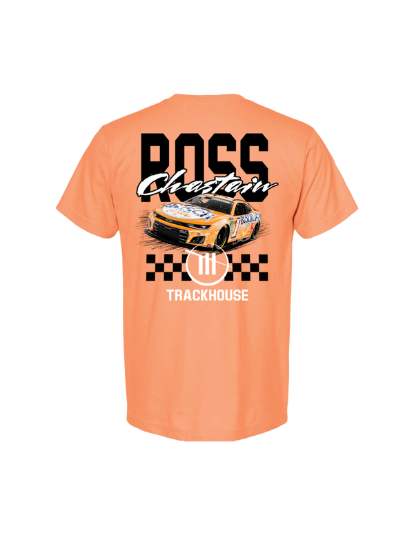 Ross Chastain #1 Busch Light Peach T-Shirt