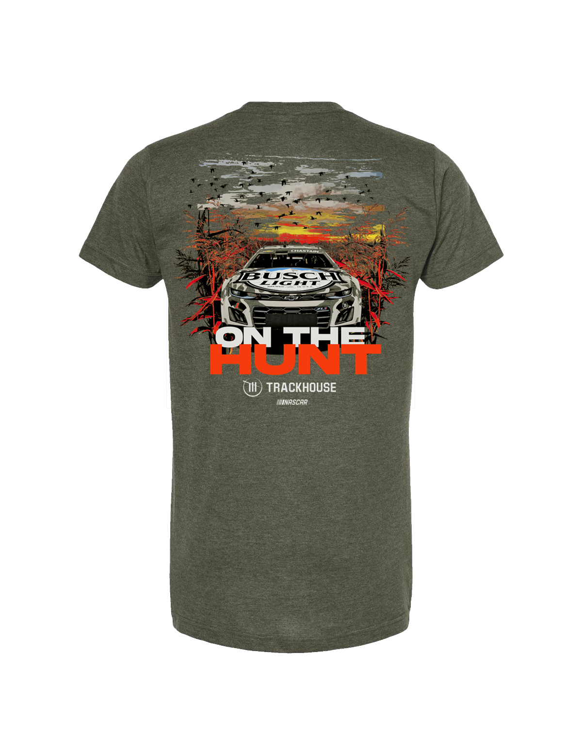 Ross Chastain #1 Busch Light Camo T-Shirt