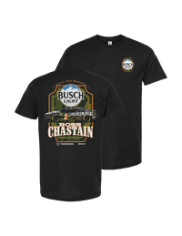 Ross Chastain #1 2025 Busch Light Camo T-Shirt