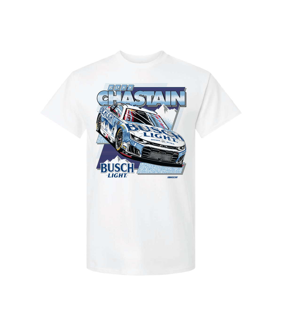 Ross Chastain #1 2026 Busch Light T-Shirt (Pre-Order)