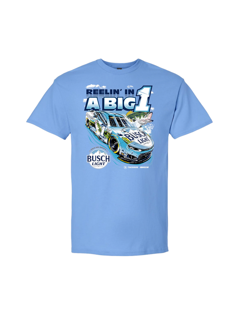 Ross Chastain #1 2026 Busch Light Fishing T-Shirt