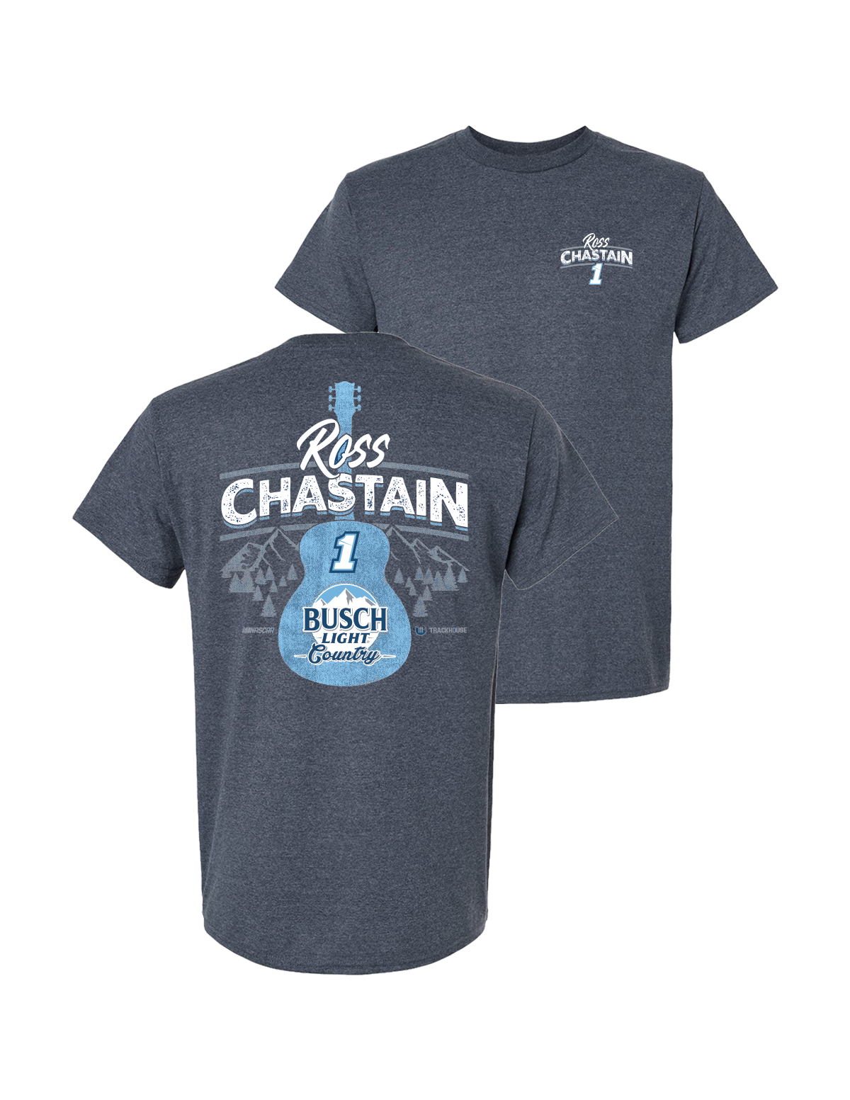Ross Chastain #1 2026 Busch Light Country Nashville T-Shirt