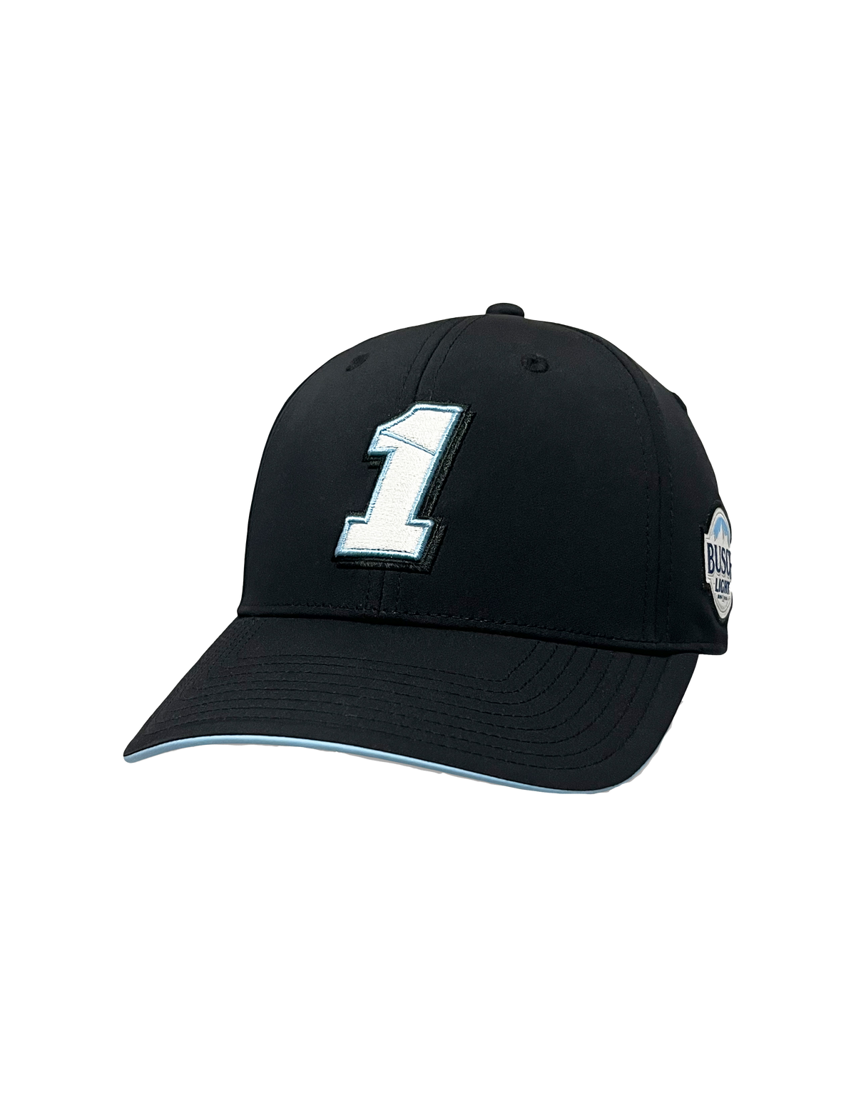 Chastain Busch gorra ligera negra y azul