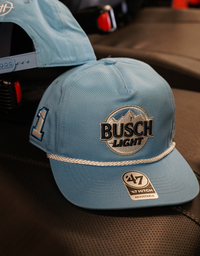 Chastain #1 Busch Light Hat '47 Brand Rope Hat