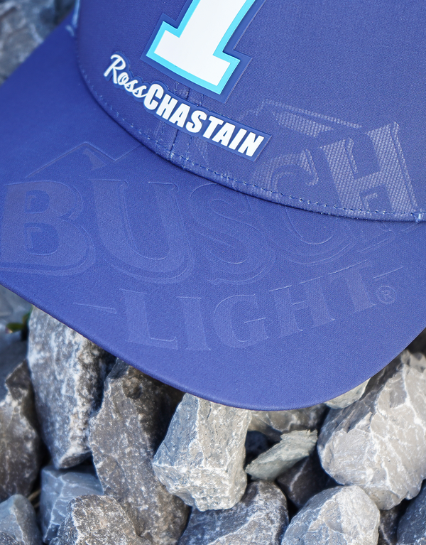 Ross Chastain Busch Light #1 Debossed Logo Hat