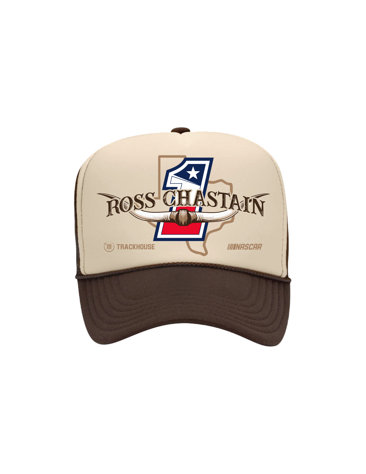 Chastain Busch Light Texas Foam Trucker Hat