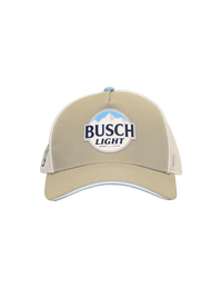 Ross Chastain #1 Busch Light Grey Snapback Hat