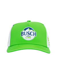 Ross Chastain #1 Busch Light Lime ICON Snapback Hat by Locked Down