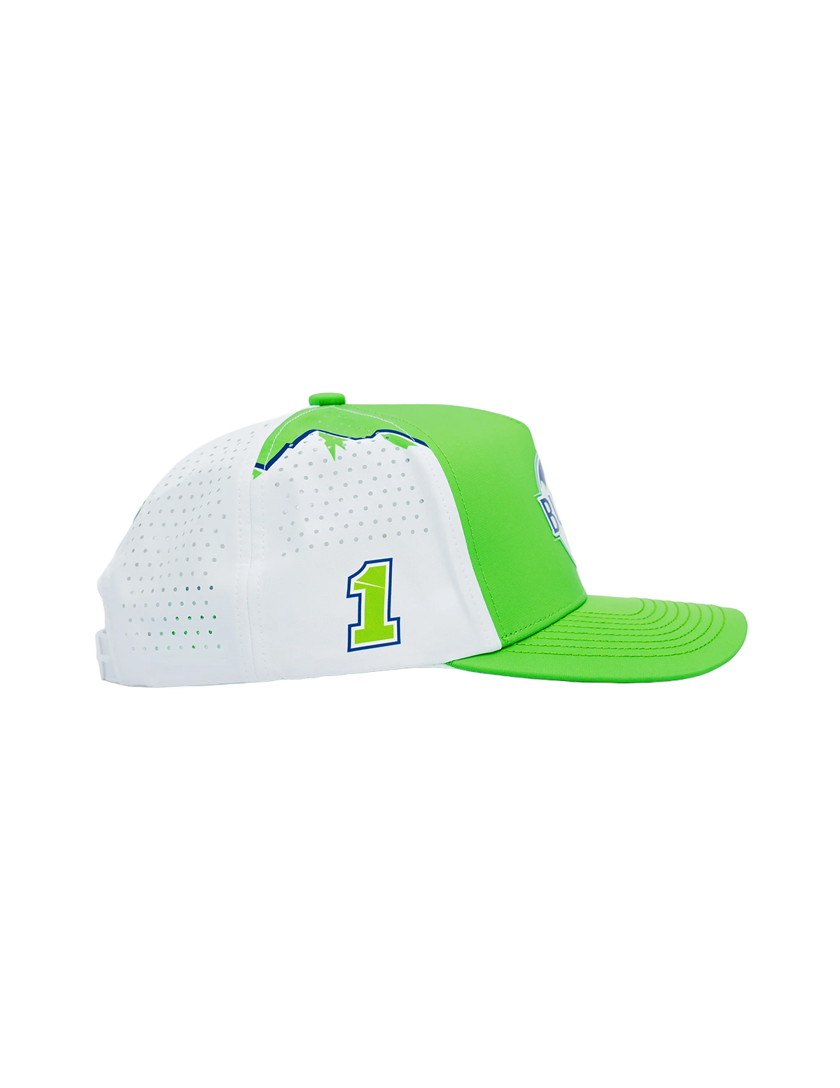 Ross Chastain #1 Busch Light Lime ICON Snapback Hat by Locked Down
