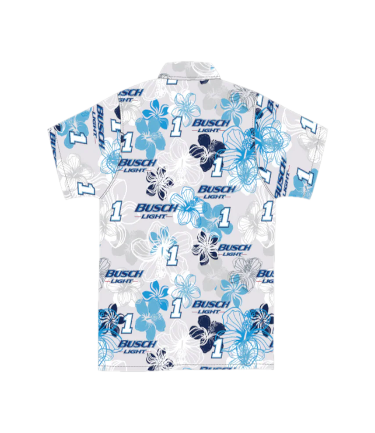Ross Chastain #1 Busch Light Hawaiian Shirt