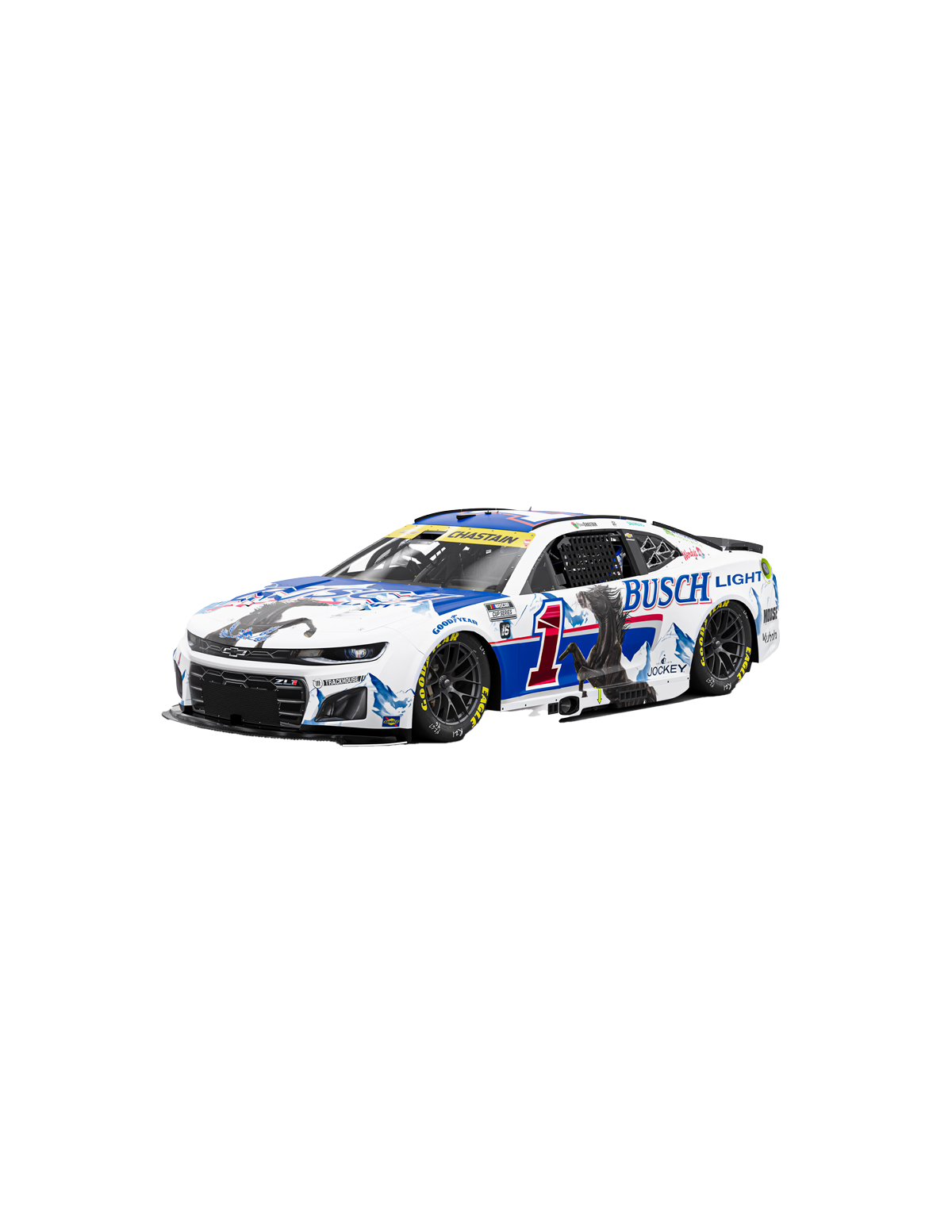 Ross Chastain #1 2025 Busch Light Retro STALLION 1:24 Diecast *PREORDER*