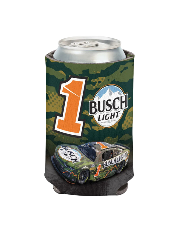 Chastain 2025 Busch Light CAMO 12oz can cooler