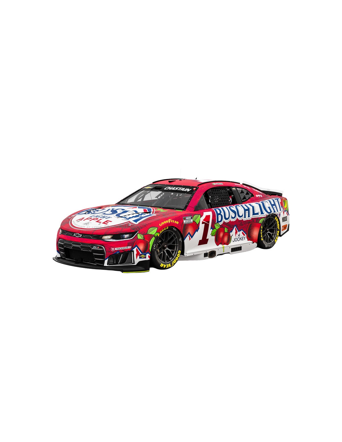 Ross Chastain #1 2026 Busch Light Apple 1:24 Diecast *PREORDER*