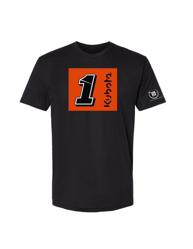 Ross Chastain Kubota #1 Square T-Shirt - Limited Quantity Available