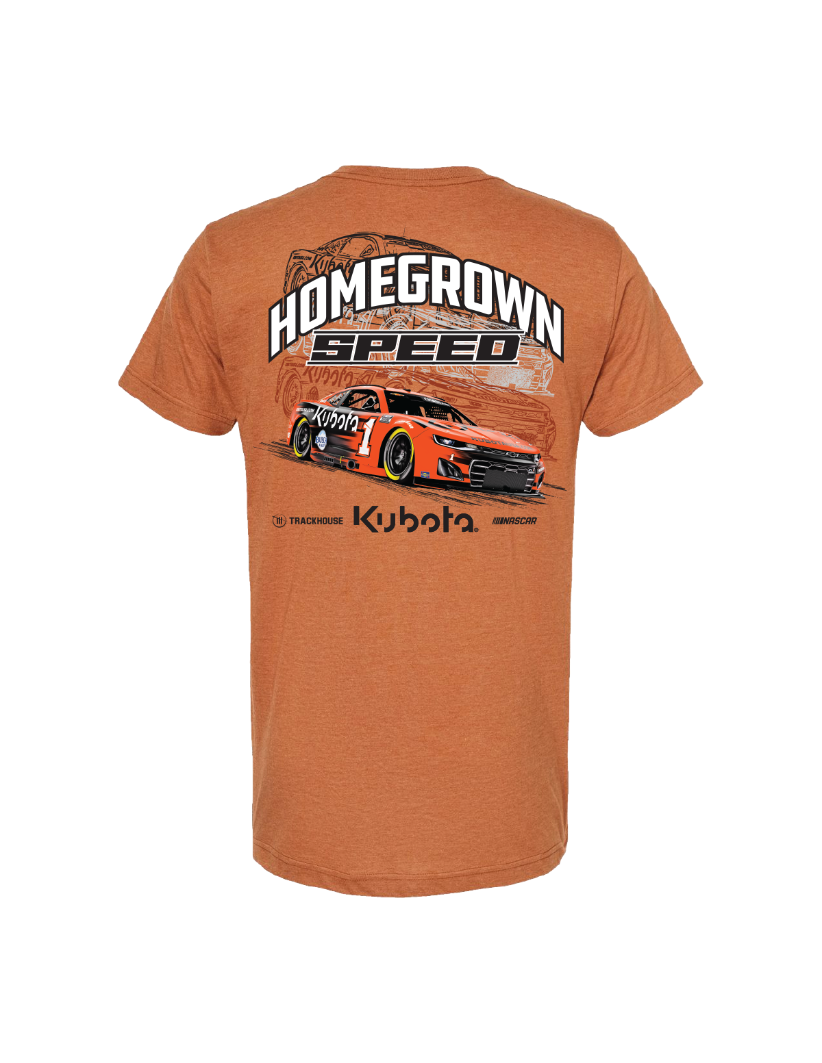 Ross Chastain #1 Kubota "Homegrown" T-Shirt