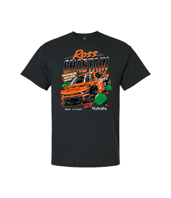 Ross Chastain #1 Kubota "Watermelon Smashed Here T-Shirt