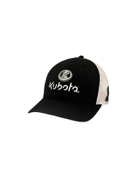 Chastain Kubota Black & White Mesh Snapback