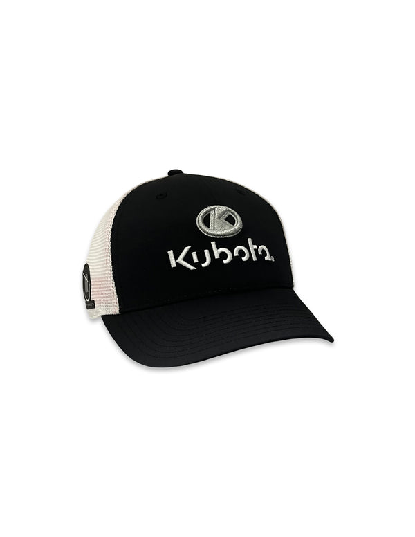 Chastain Kubota Black & White Mesh Snapback