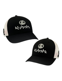 Chastain Kubota Black & White Mesh Snapback