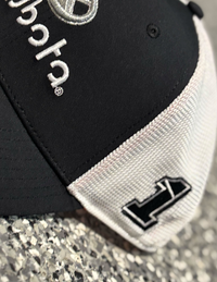 Chastain Kubota Black & White Mesh Snapback