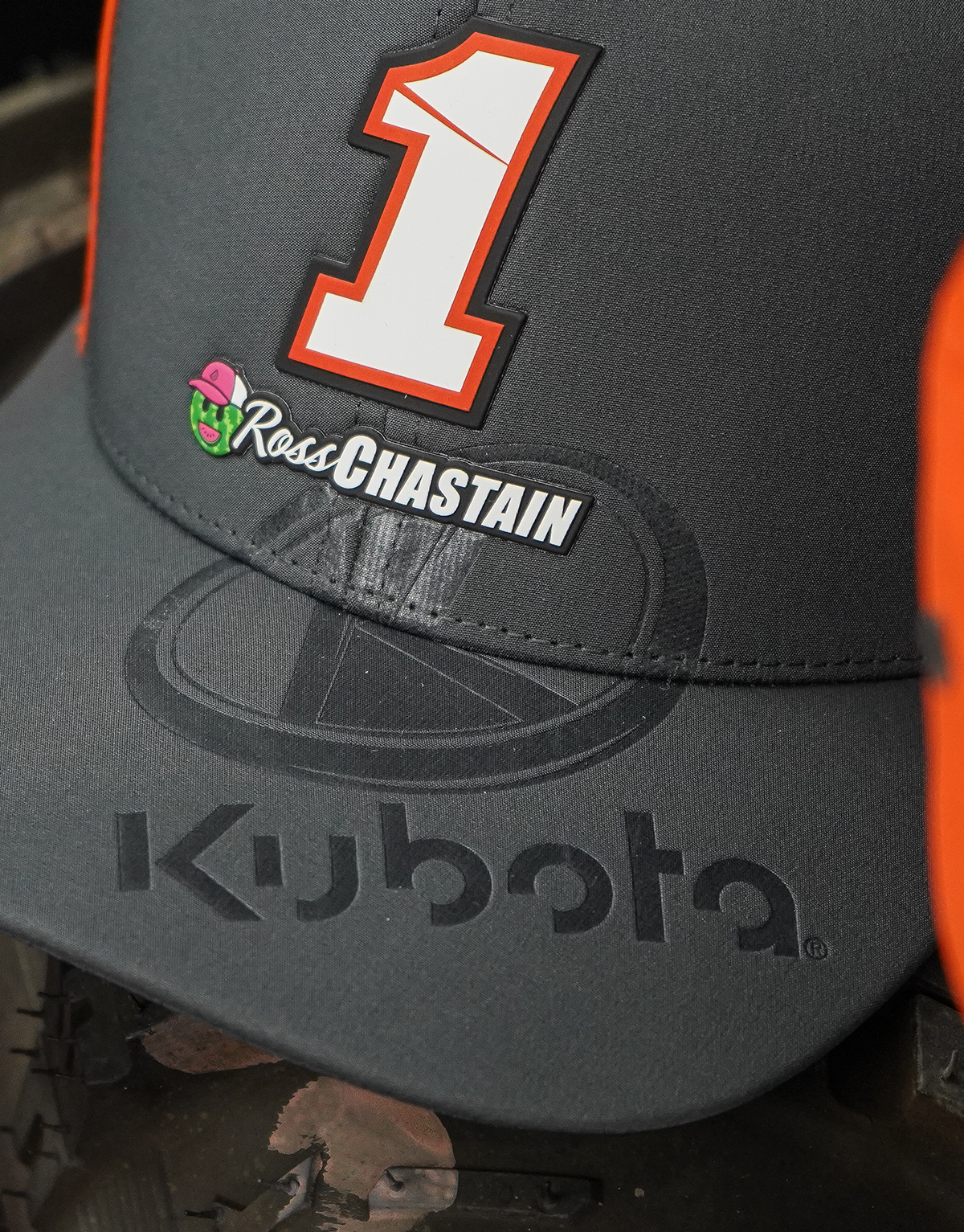 Ross Chastain #1 Kubota Debossed Logo Hat