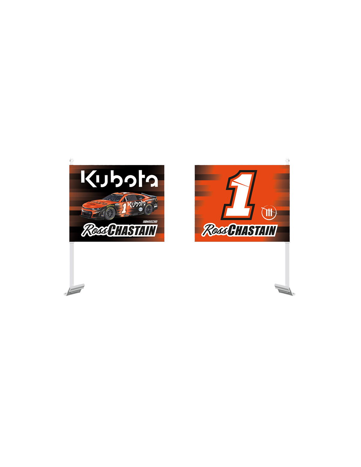 Ross Chastain #1 Kubota Car Flag