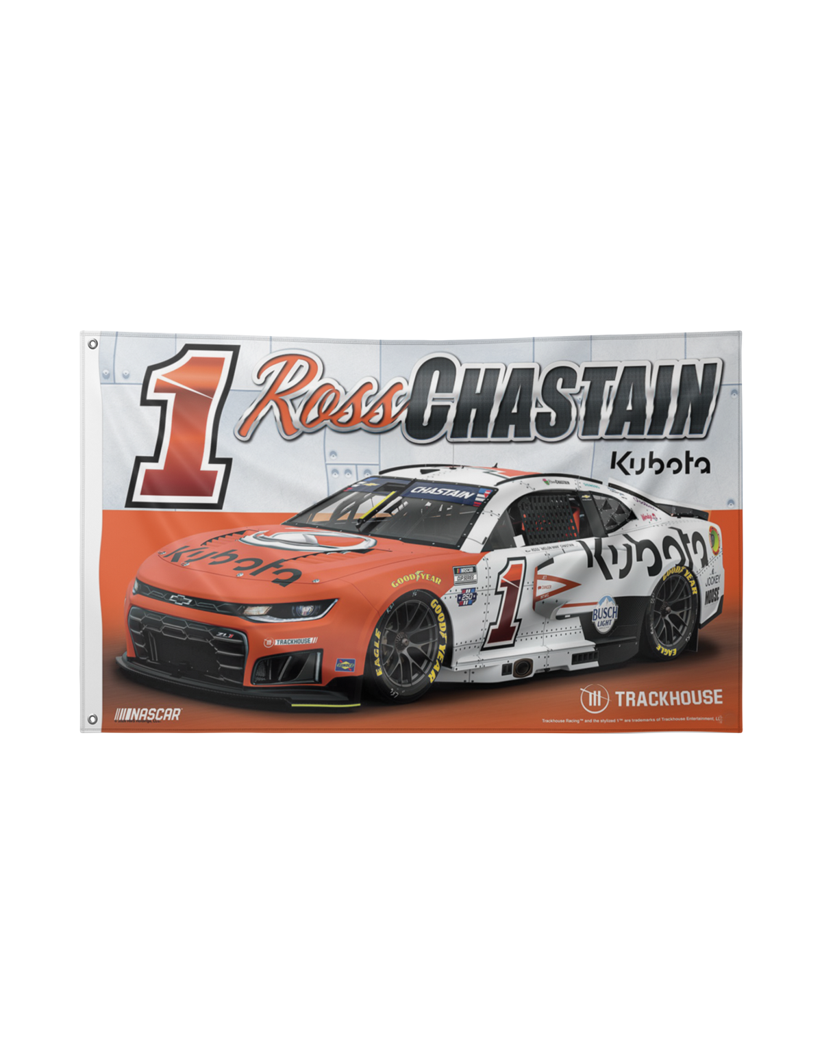 Ross Chastain #1 Kubota T-45 Flag