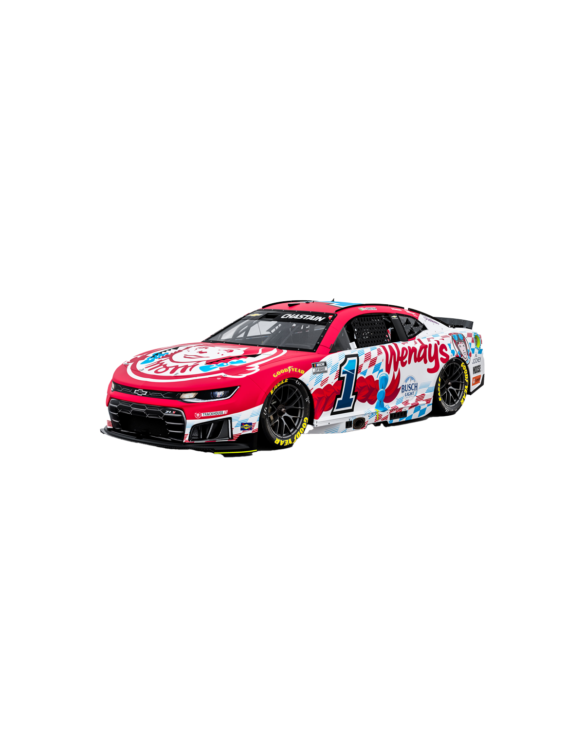 Ross Chastain #1 2026 Wendy's 1:24 Diecast *PREORDER*