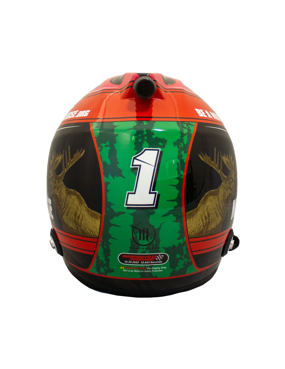 Ross Chastain Moose Casco de tamaño completo