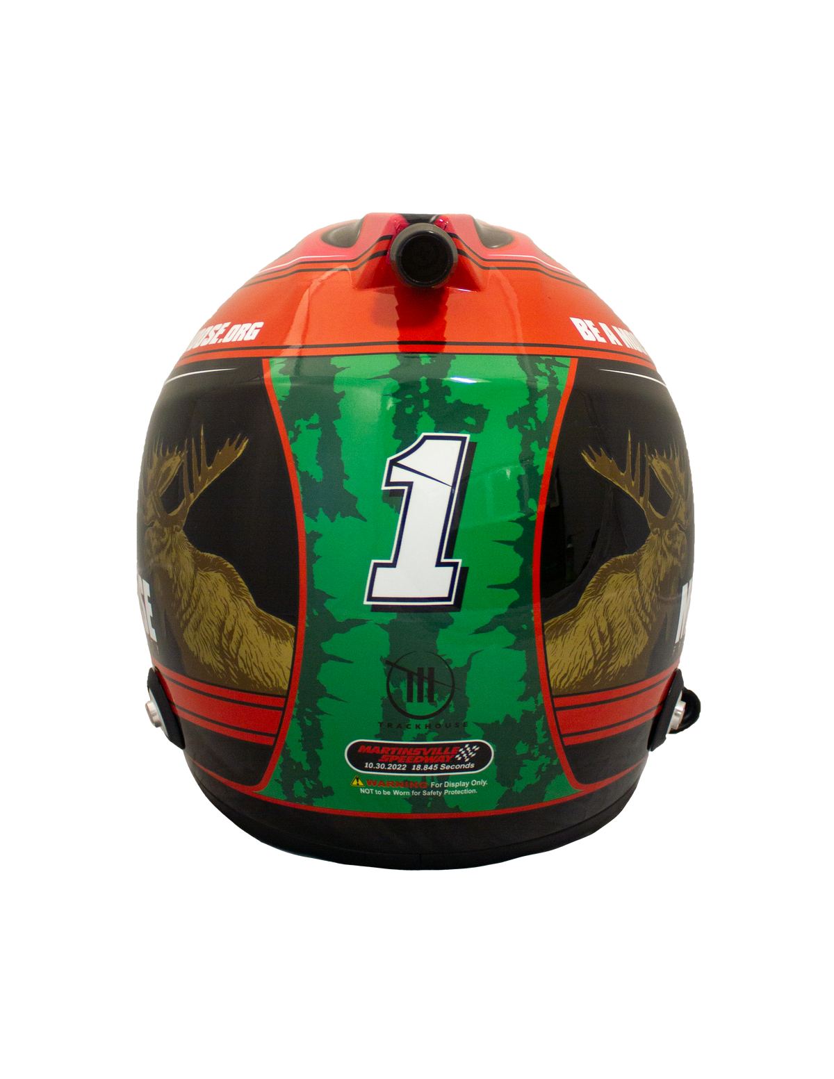 Ross Chastain Moose Casco de tamaño completo