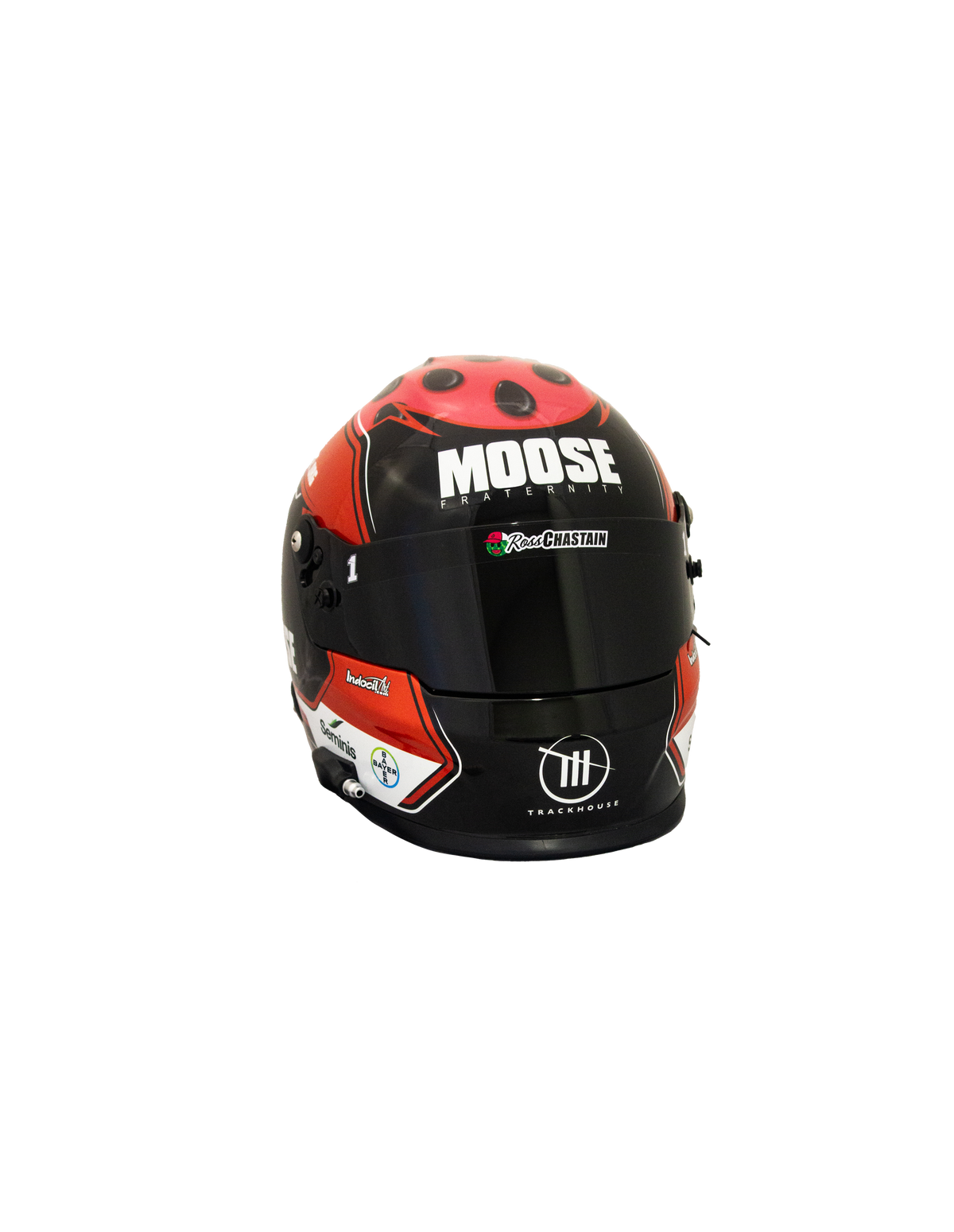 Ross Chastain Moose Casco de tamaño completo