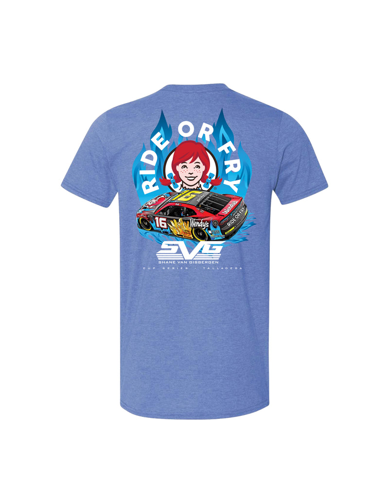 SVG Ride or Fry Wendy's Talladega Shirt