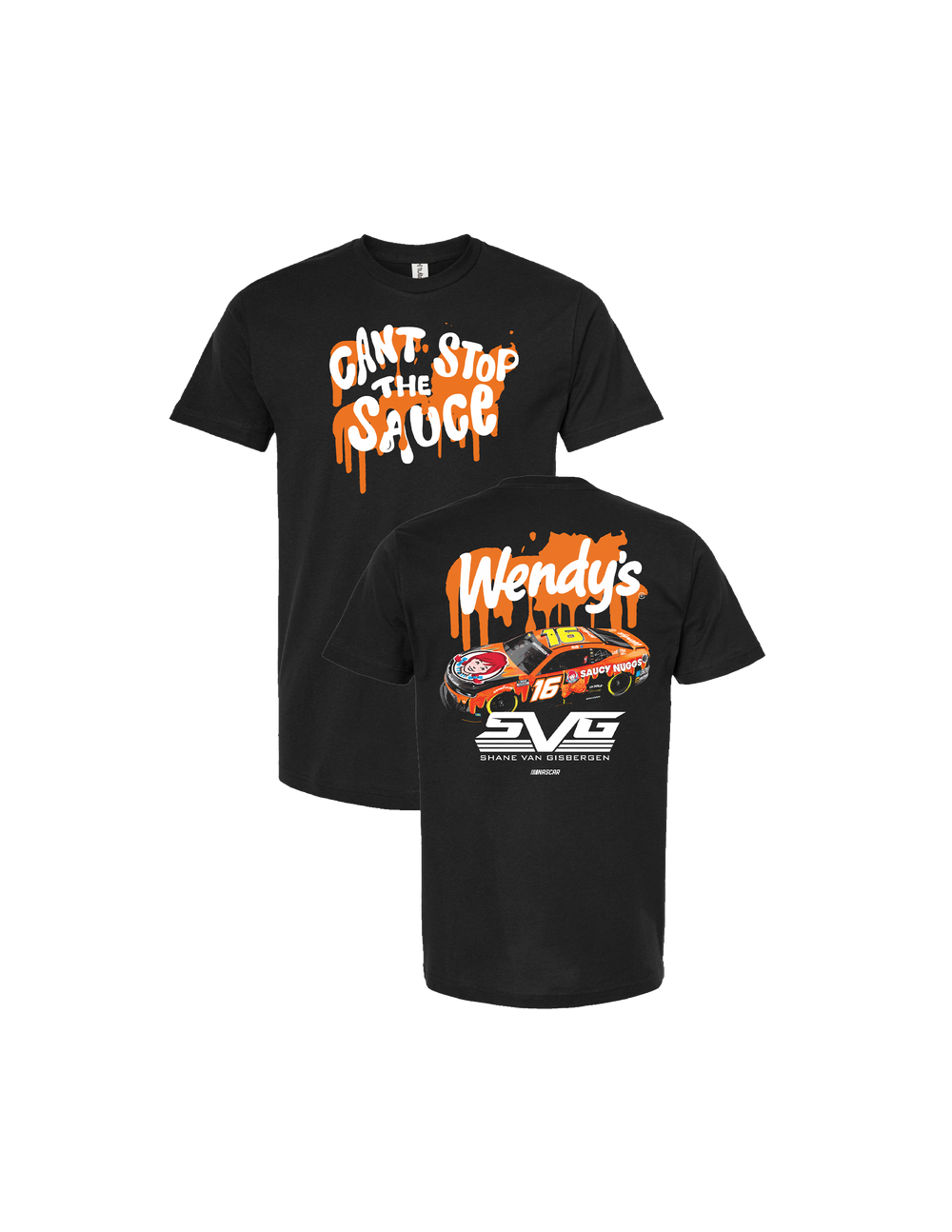 Shane Van Gisbergen Can't Stop The Sauce T-Shirt