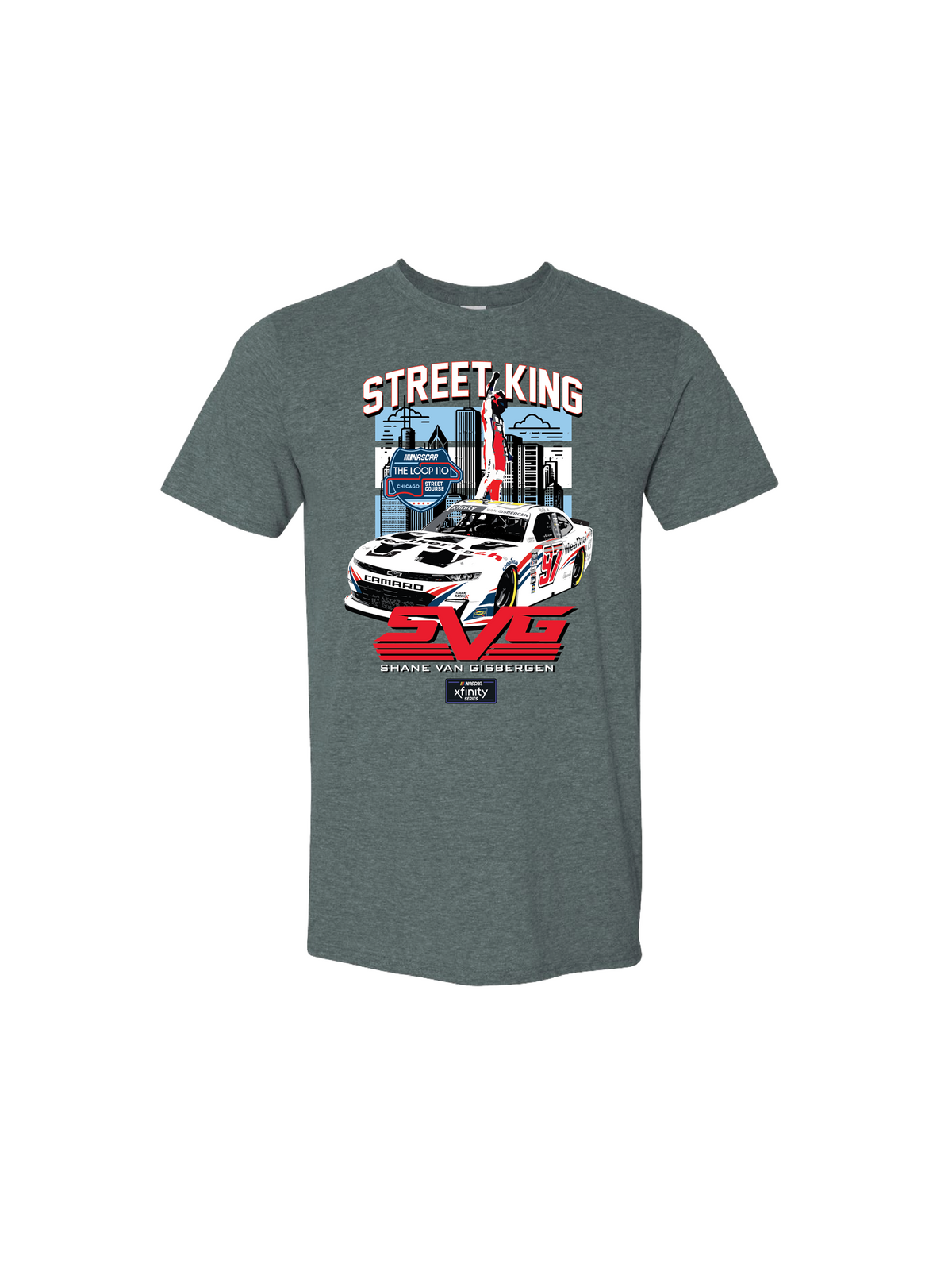 Shane Van Gisbergen CHICAGO WIN T-shirt