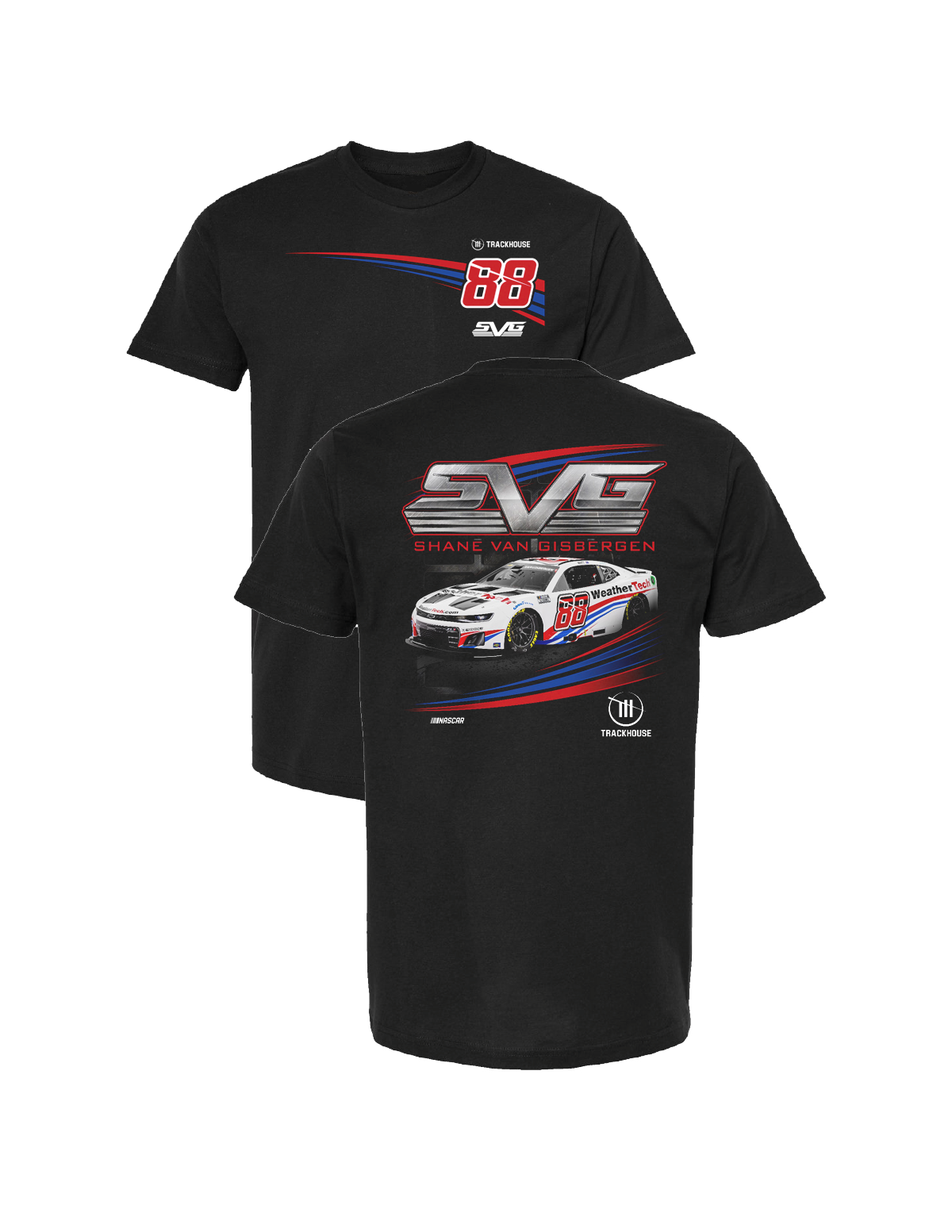 Shane Van Gisbergen #88 WeatherTech Black T-shirt