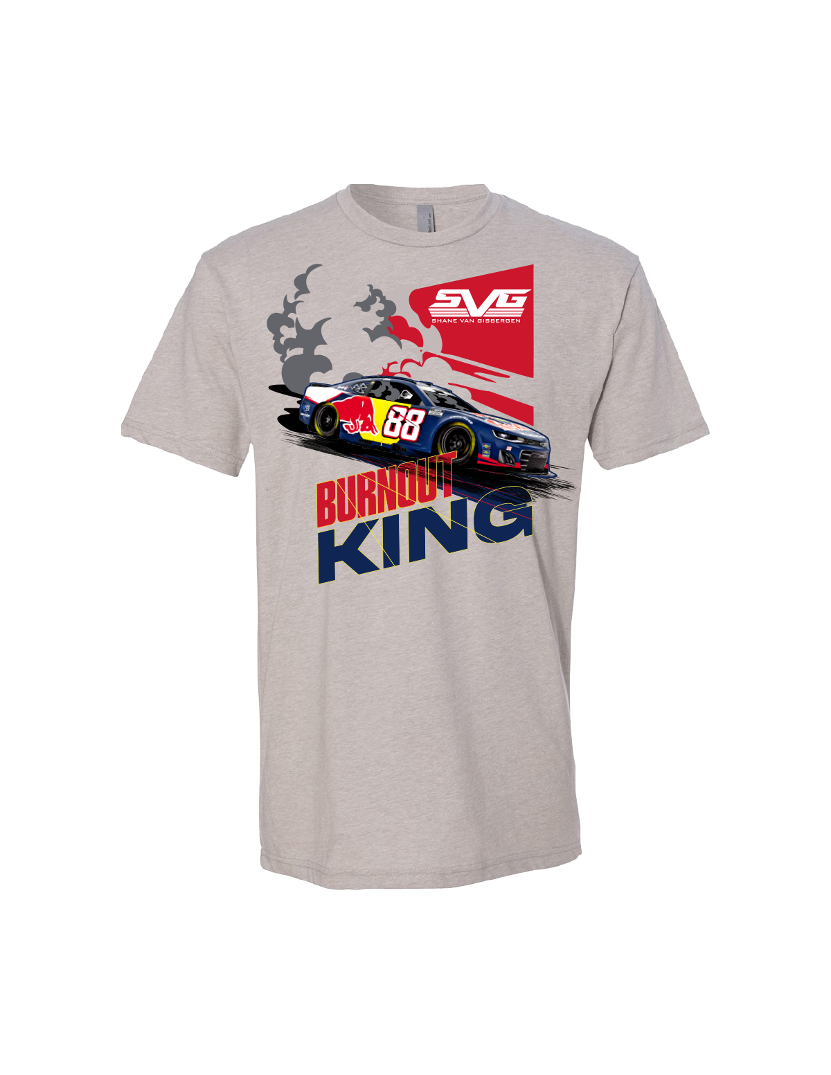 SVG #88 Burnout King Red Bull T-Shirt